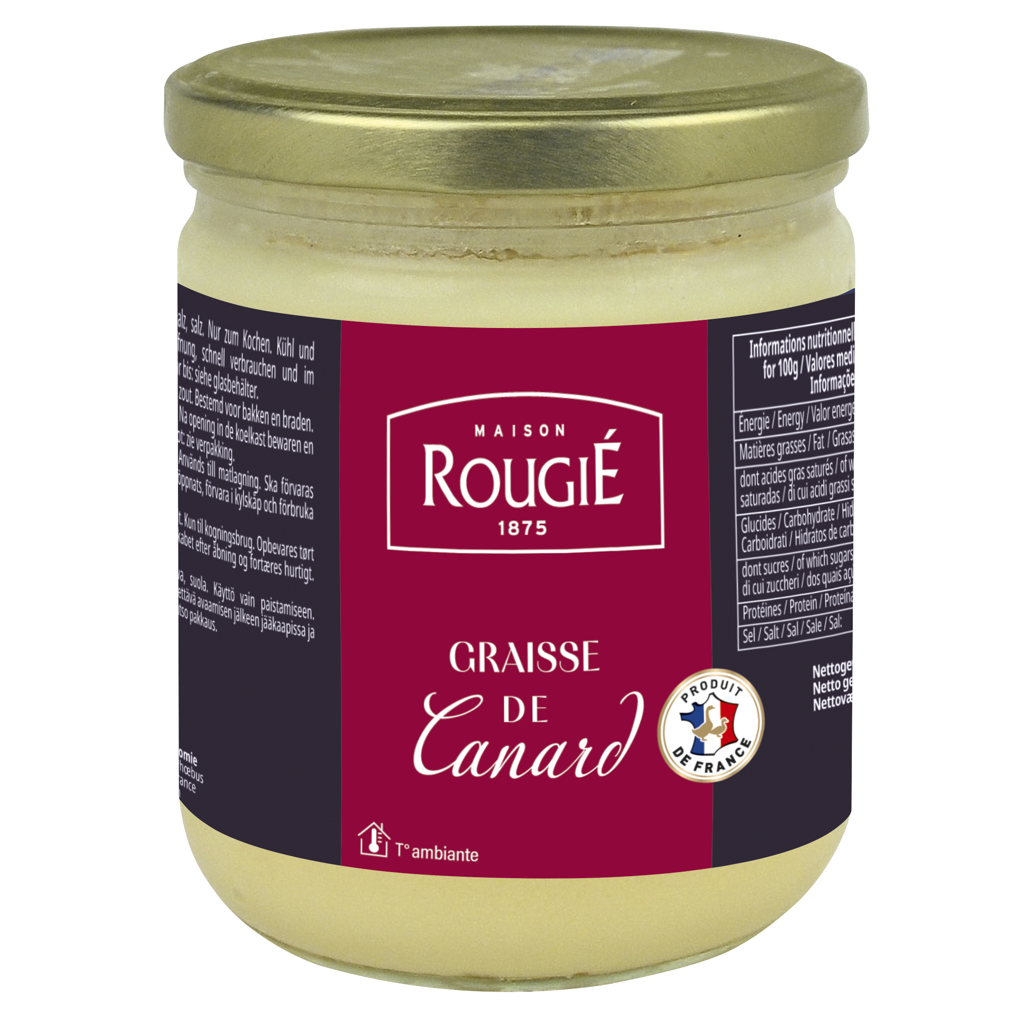 Graisse de canard 320g - Rougié