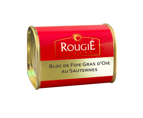 Bloc de foie gras d’oie au sauterne