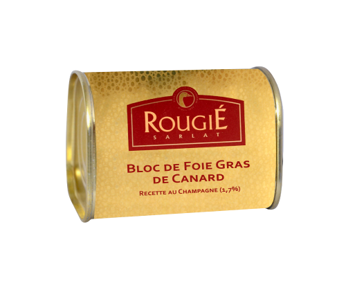 Foie gras de canard entier au champagne