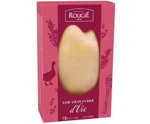 Foie gras d’oie entier coque - Rougié