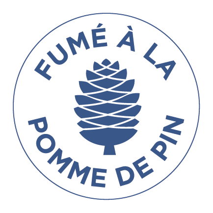 Logo Fumé à la pomme de pin